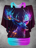 Women's Deer Two Piece Suit Top