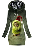 Women's Christmas Cat Casual Sweatshirt