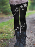 Women’s Star Print Casual Leggings