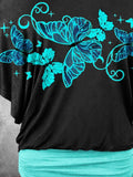 Women's Butterfly Two Piece Suit Top