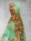 Women's Butterfly Art Maxi Dress