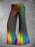 Women's Rainbow Gradient Art Two-Piece Sets