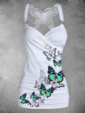 Women's  Butterfly Lace Dress