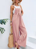 Women’s Solid Color Casual Dungaree Pink / S