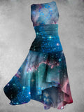 Ladies Starry Sky Dots Dress