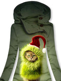 Women's Christmas Cat Casual Sweatshirt