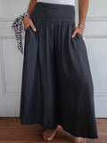 Women’s Cotton Wide Leg Pants