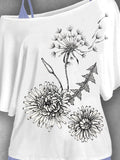 Women's    Dandelion      Artistic Casual Tops