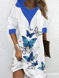 Women's Butterfly Maxi Dress