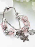 Vacation Style Fashion Turtle Dolphin Starfish Big Hole Beaded Bracelet