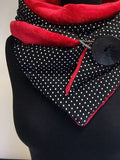 Polka Dots Lässige Schals & Tücher mit Farbblock