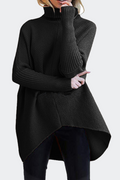 Casual Patchwork Basic Turtleneck Sweaters(14 Colors)