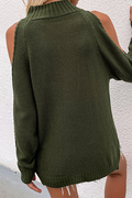 Casual Solid Hollowed Out O Neck Tops(6 Colors)