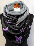 Casual All Season Butterfly Windproof Commuting Best Sell Polyester Cotton Scarf Regular Scarf for Women