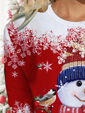 Weit Weihnachten Gestrickt T-Bluse