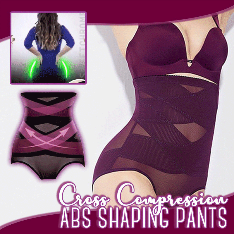 ✨-Cross Compression Abs Shaping Pants💅Universal size 【suitable for 40K –  SWADEING