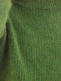 Damen Schlicht Strickpullover Lässige Gestrickter Langarm Rundhals Strickpullover