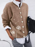 Long Sleeve Bateau/boat Neck Sweater