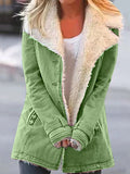 Women's Warm Fleece Thermal Coat