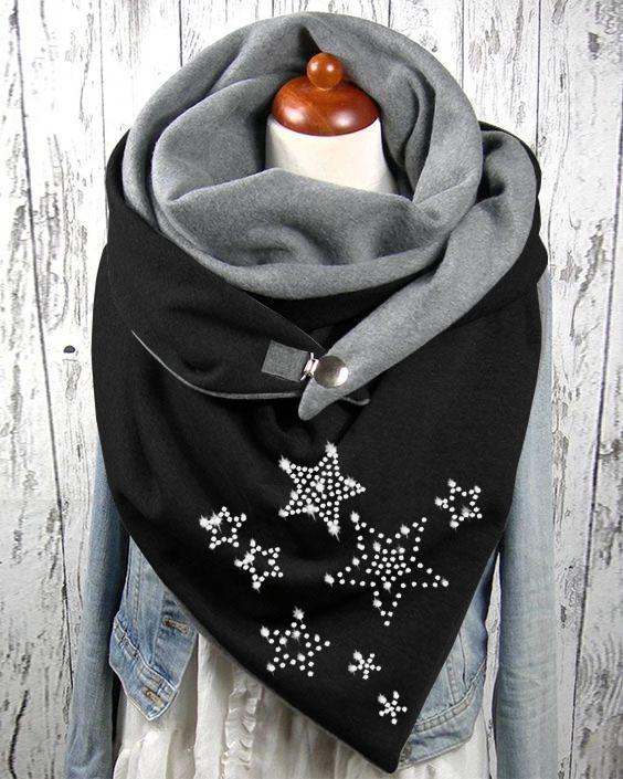 Star casual scarves