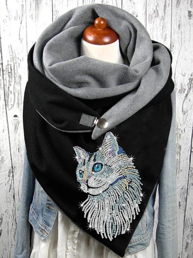 Animal  print scarf