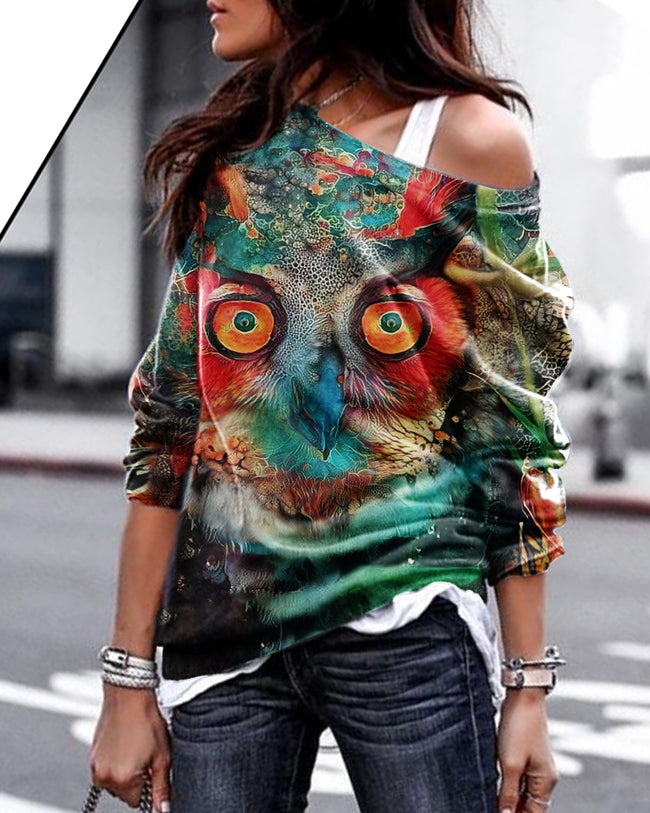 Women's Fashion Printed T-shirt03