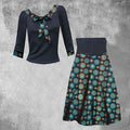 Women‘s Dress Set Two Piece Dress Skirt Set