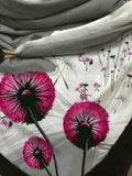 Women's Dandelion Print Casual Wrap Scarf