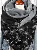 Dandelion Print Scarf and Shawl