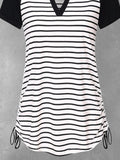 Women's striped T-shirt