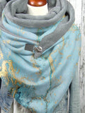 Marble Print Casual Scarves and Shawls