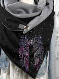 Casual Colorful Wings Pattern Scarves and Shawls