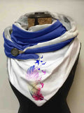 Women's Feather Art Casual Wrap Scarf