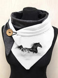 Horse Art Casual Scarf