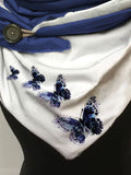 Women's Casual Art Butterfly Wrap Scarf