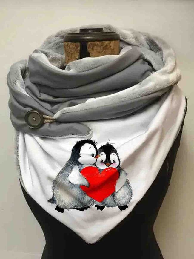 Cute Penguins Casual Scarf and Shawl