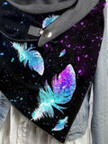 Women's Feather Art Casual Wrap Scarf