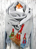 Women's Printed Comfortable Thermal Scarf