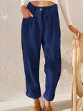 Women's High Waist CorduroyCasual Fashion Pants