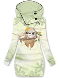 Women's Cute Sloth Casual Sweatshirt