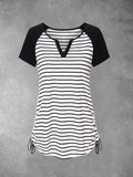 Women's striped T-shirt