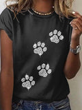 Paws Cute Casual T-shirt