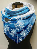 Women's Dandelion Bloom Art Print Casual Wrap Scarf