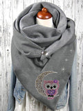 Casual Owl Scarf and Shawl