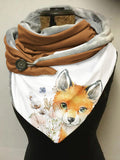 Fox Art Casual Scarf