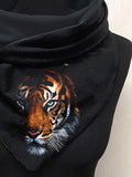 Tiger Casual Print Scarf