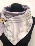 Christmas floral casual scarves and shawls