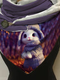 Winter Cute Rabbit Casual Fashion Scarf