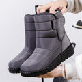 Unisex High-top Lightweight Warm and Waterproof Snow Boots