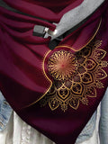 Mandala Art Casual Print Scarf